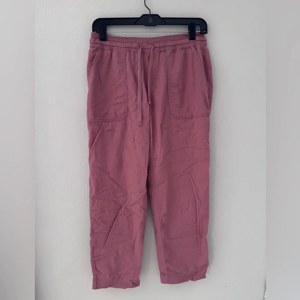 Market & Spruce Freya High Rise Capri Size S in Terra Cotta